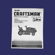 Lawn Mower Owner's Manual for Craftsman 917252540 - Part 147192