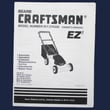 Lawn Mower Owner's Manual for Craftsman 917376330 - Part 153577