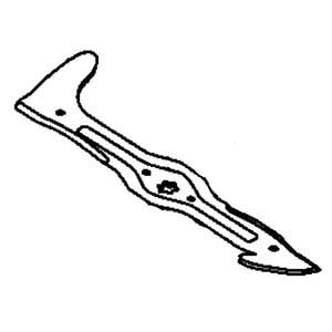 Lawn Tractor 3-in-1 Blade, Right 180584