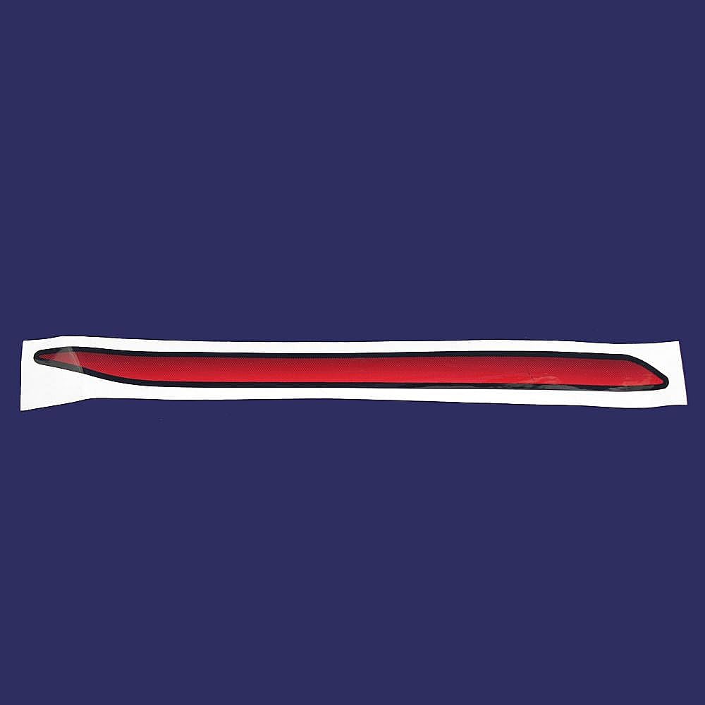 Part #583286801, Decal.hood.swoosh.rh.srs.red