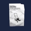 Lawn Mower Owner's Manual for Craftsman 917375621 - Part 412624