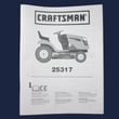 Operator's Manual for Craftsman 917253170 - Part 424976
