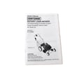 Lawn Mower Owner's Manual for Craftsman 917370440 - Part 446435