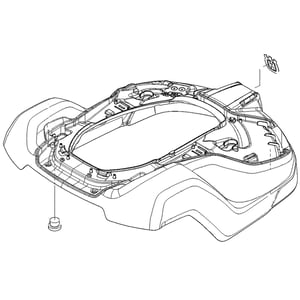 Robotic Lawn Mower Body Assembly 501061102