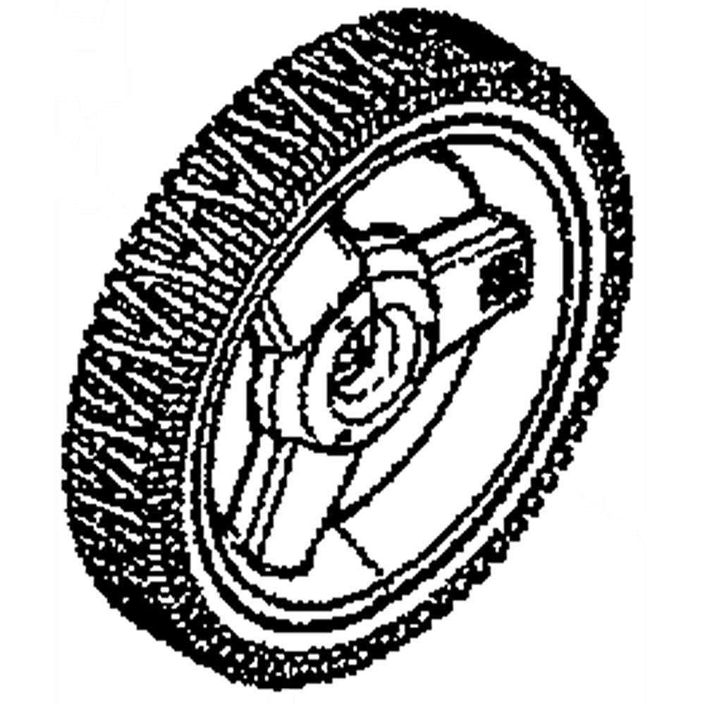 Part #501067001, Lawn Mower Wheel