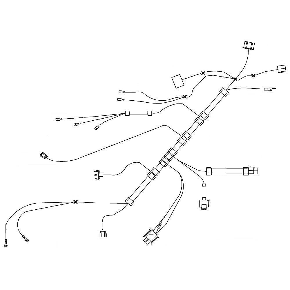 Part #501133101, Dash Harness