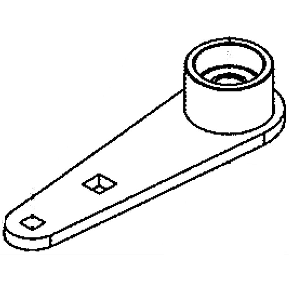 Part #510041603, Arm.idler.st