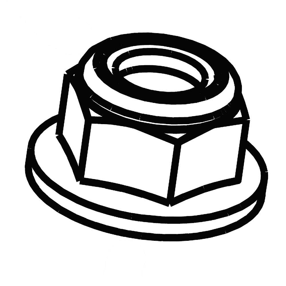 Husqvarna Part #521996502, Lawn Tractor Nut