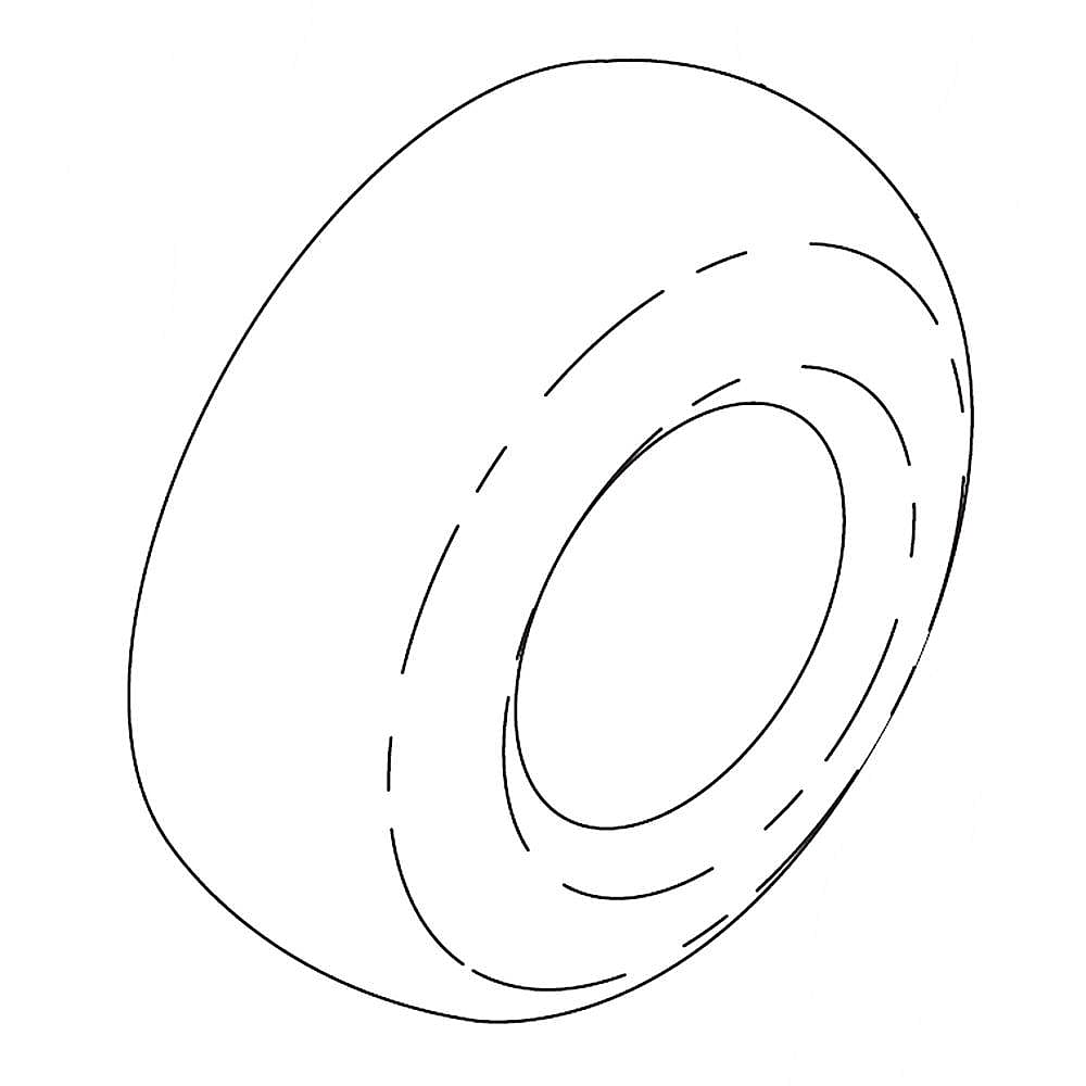 Part #532008134, Lawn Tractor Tire Inner Tube (Replaces 8134H) / 22.00 x 10.00 x 6.00