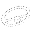 Lawn Tractor Steering Wheel for Husqvarna LOGTH2548A - Part 532166627