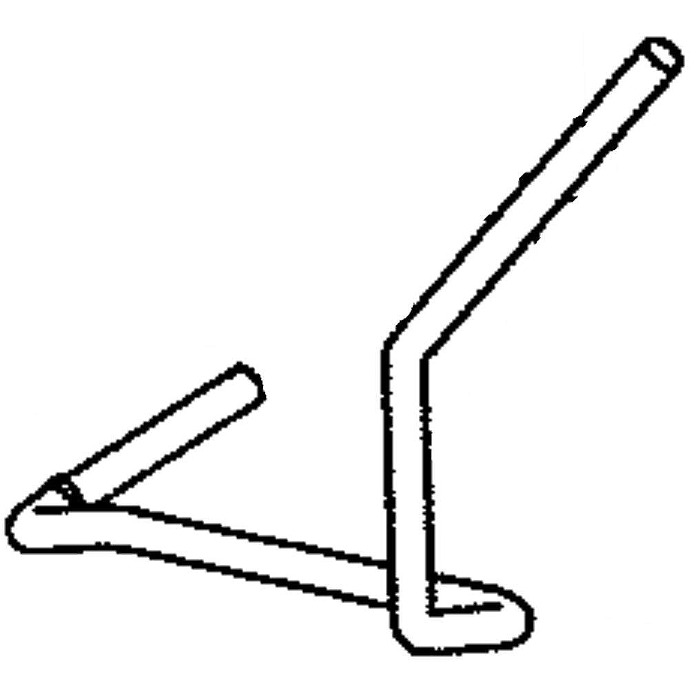 Part #532197660, Lawn Tractor Shift Rod (Replaces 197660)