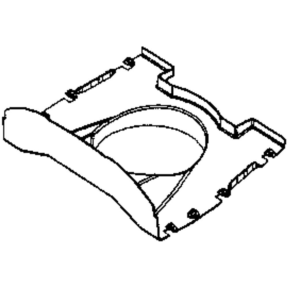 Part #532198513, Air.duct.texgt.husq.sv