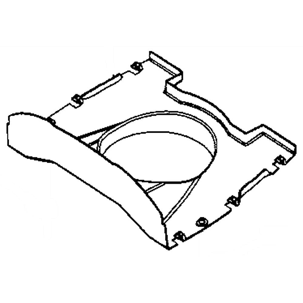 Part #532198514, Air.duct.texgt.husq.31