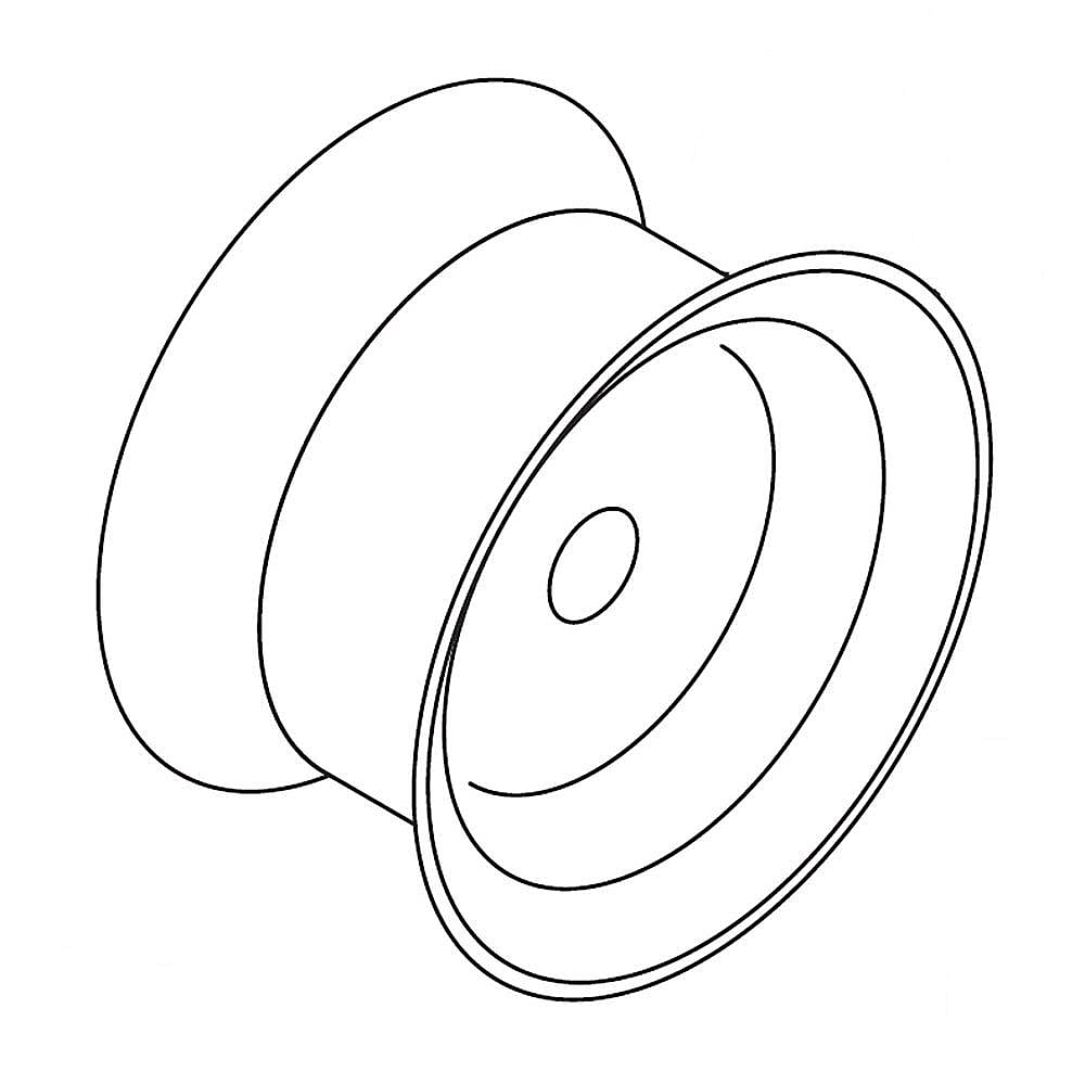 Photo of Part #532401782, Lawn Tractor Wheel Rim, 12-In from Repair Parts Direct