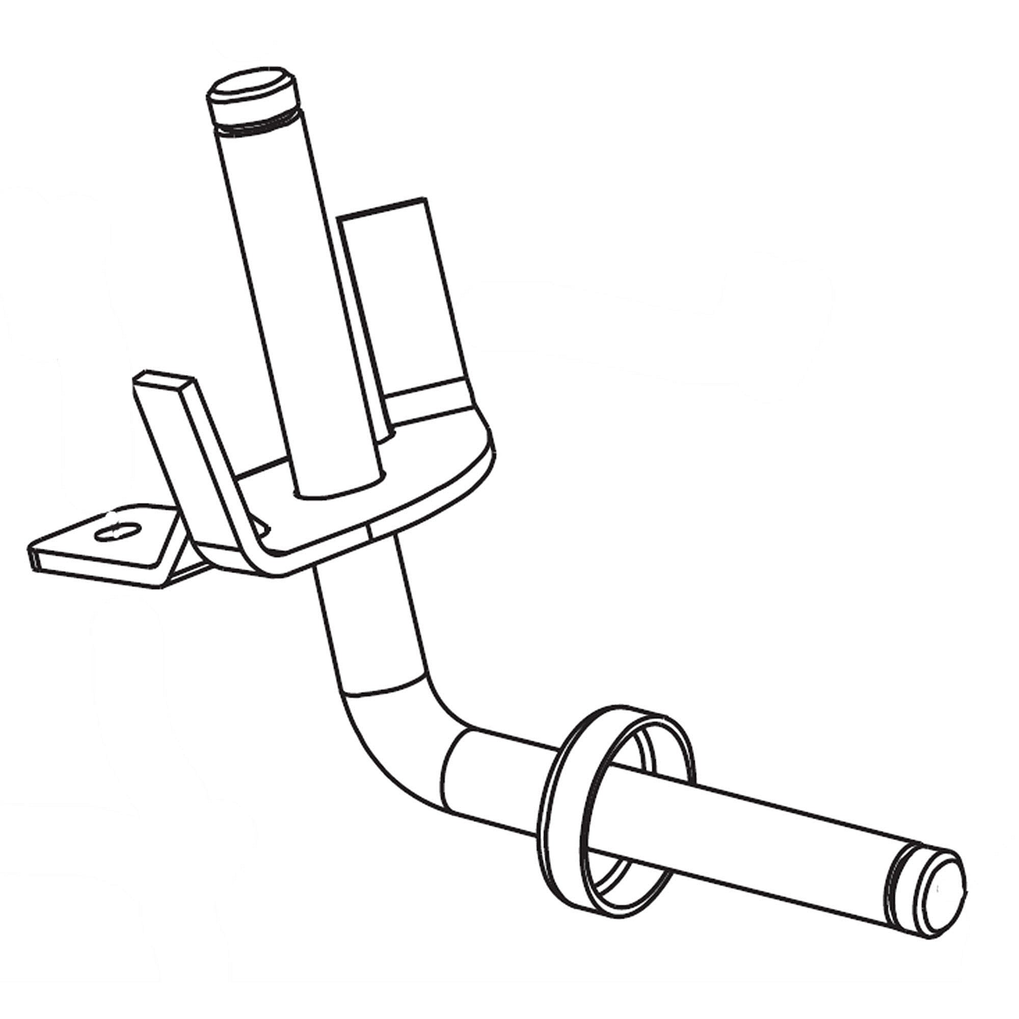 Part #538690701, Lawn Tractor Spindle, Right (Replaces 536052202)