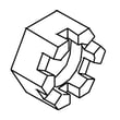 Nut.3/4-16.h for Husqvarna ZTHKH4820A (968999158) - Part 539101468