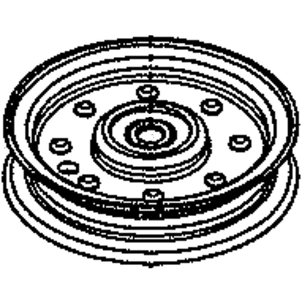Part #539102543, Lawn Tractor Caster Wheel Yoke Bearing