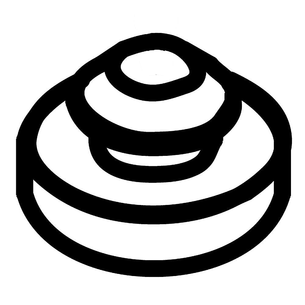 Part #539102587, Grommet, Bumper