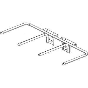 Lawn Tractor Bagger Attachment Frame 539108098