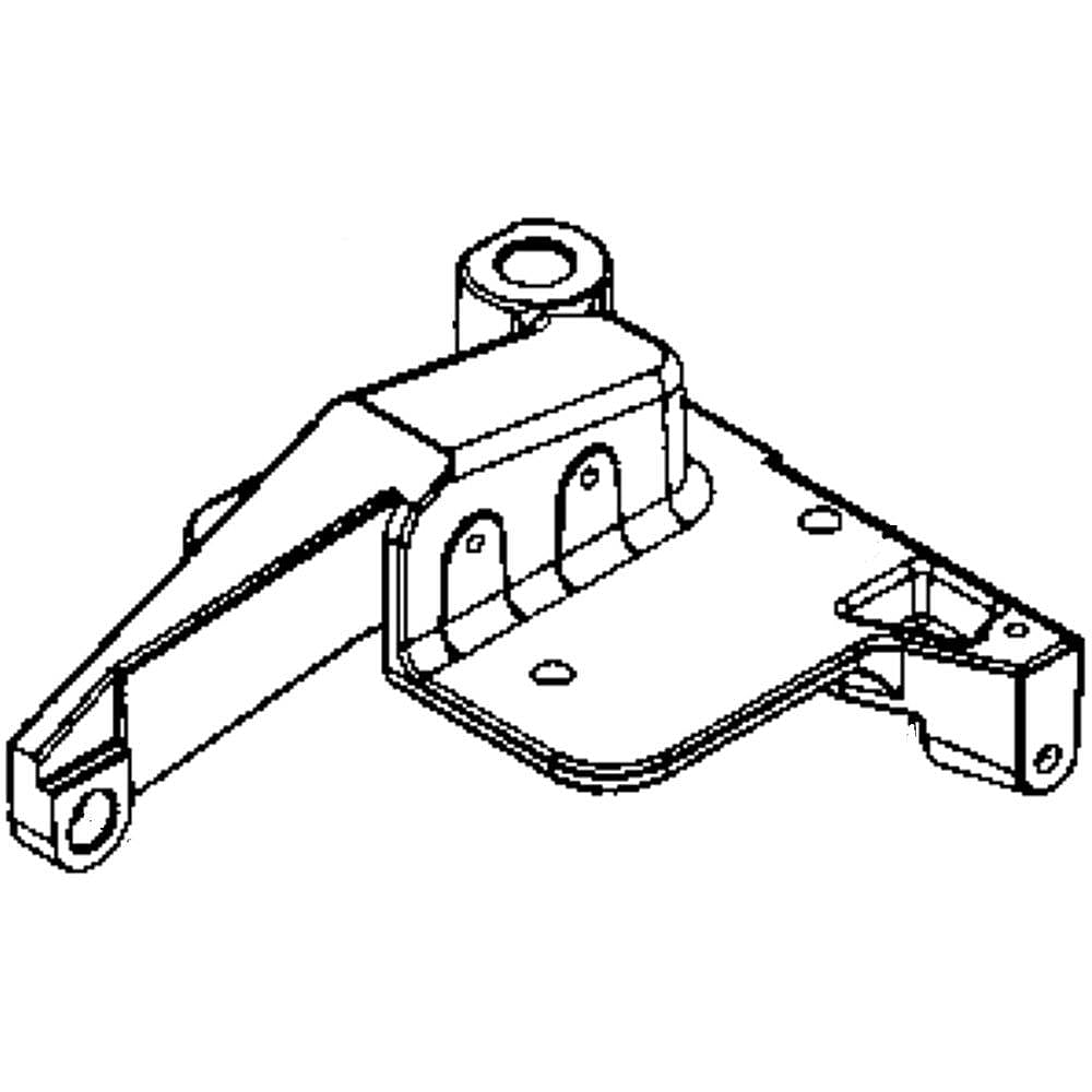 Part #539110288, Caster Casting Left, Painted