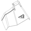 Lawn Tractor Discharge Chute 539110732