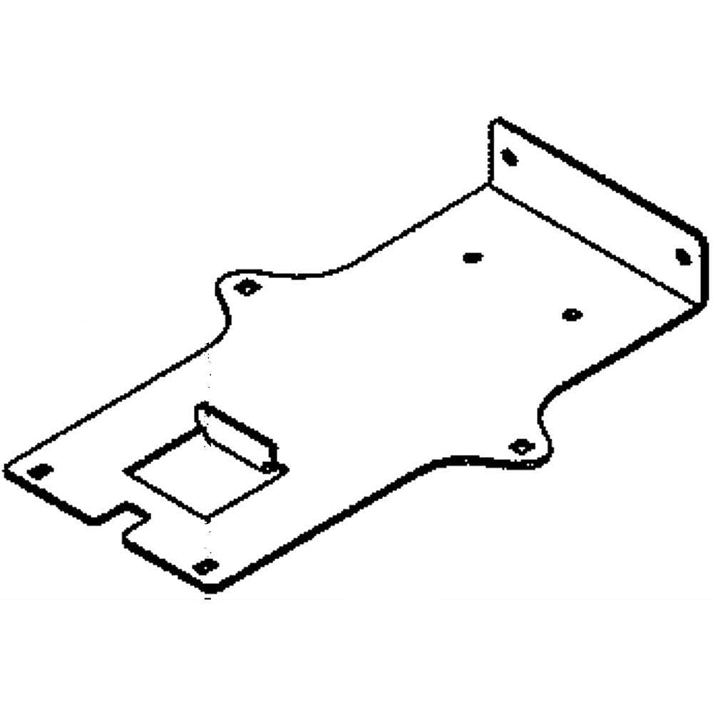 Part #575017202, Plate, Battery, Black