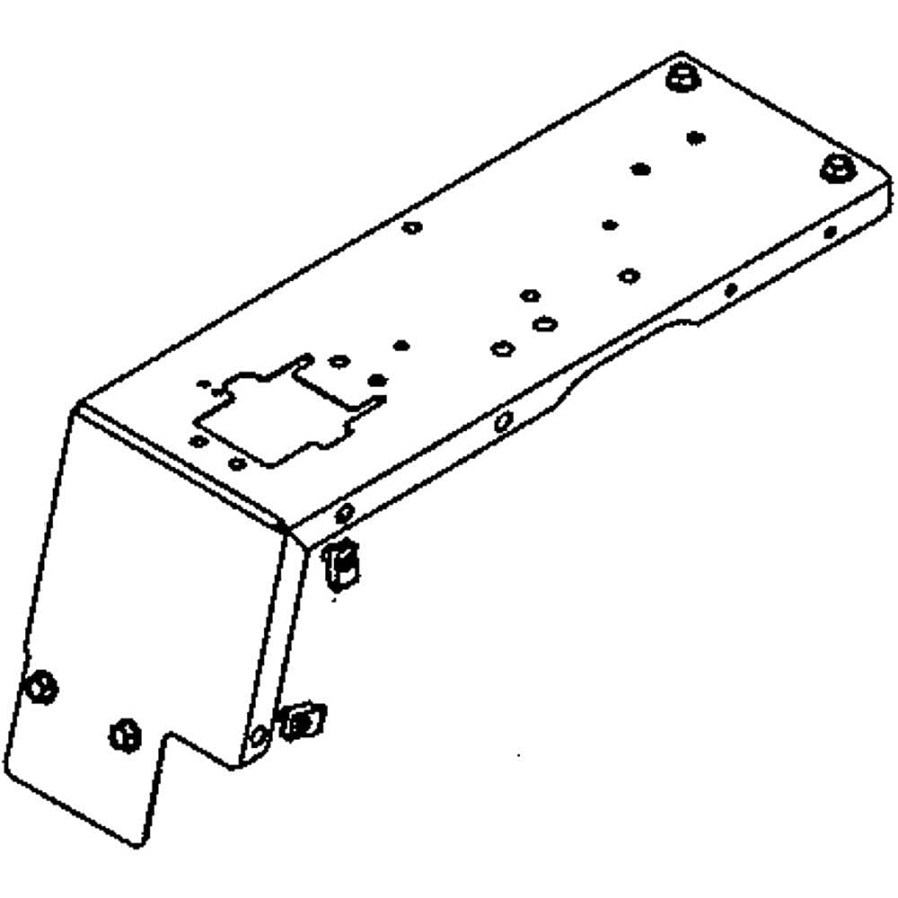 Part #577256805, Panel Filler Lt Blk