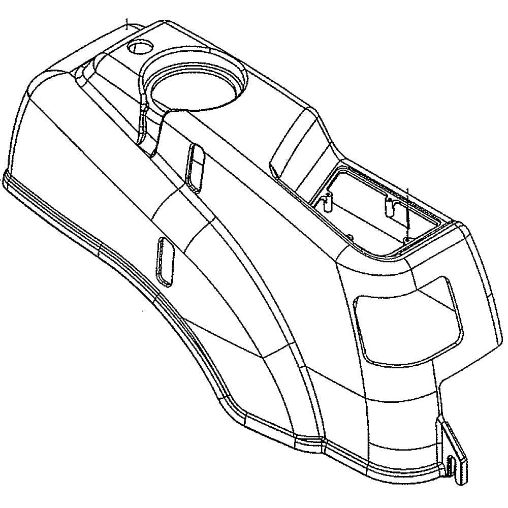 Part #578178901, Fender Rt, Gray