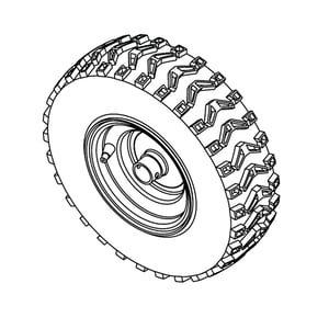 Snowblower Wheel Assembly, Right, 13 X 4-in 580627701