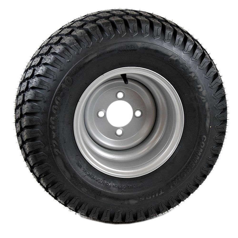 Part #580747001, Lawn Tractor Wheel Assembly, 22 X 10-In (Replaces 580747002)