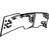 Lawn Tractor Hood Side Panel, Left 580843806
