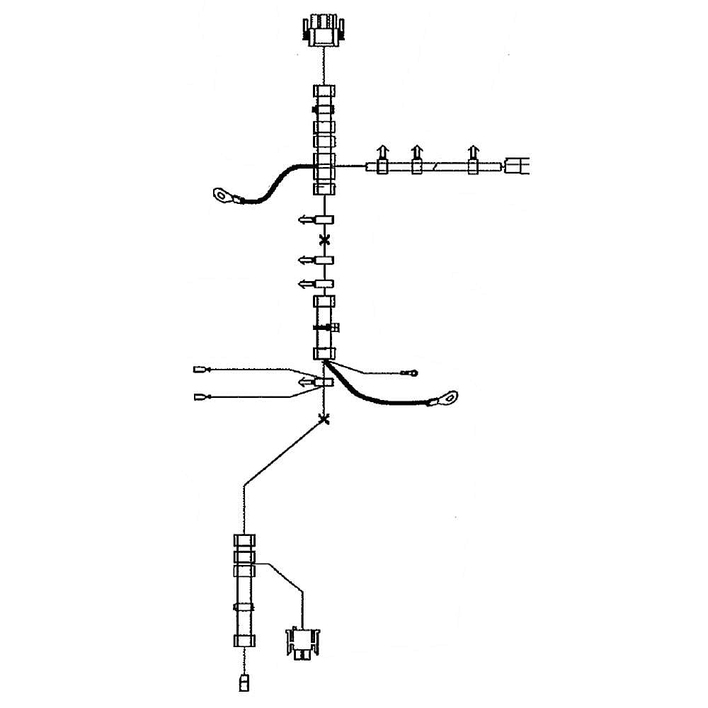 Lawn Tractor Chassis Wire Harness