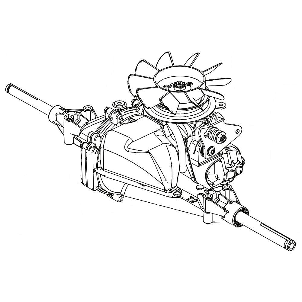 Craftsman Lawn Tractor Transaxle (replaces 581115601) 581115602 parts