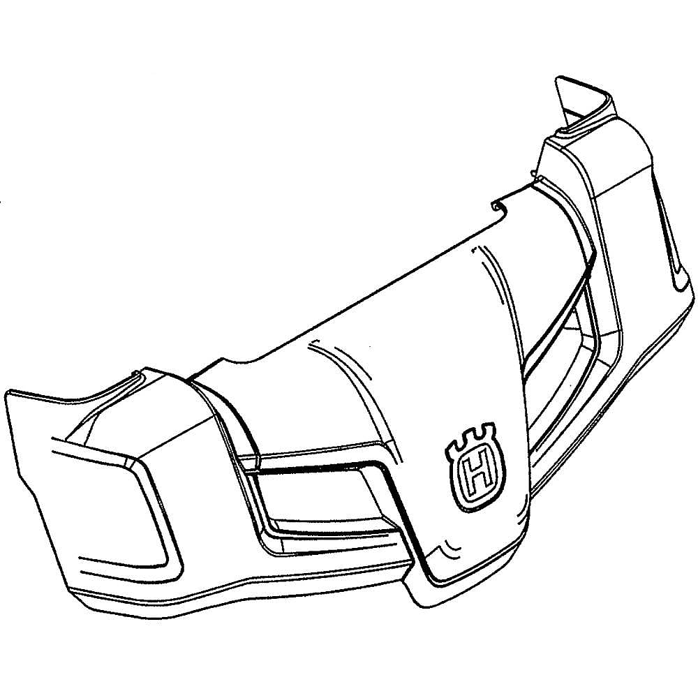 Part #581127901, Snowblower Headlight Housing