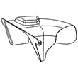 Lawn Mower Discharge Chute 582261901