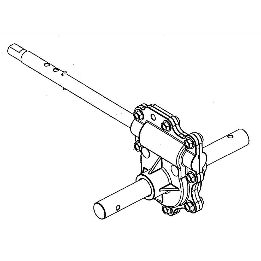 Part #582867602, Snowblower Gearbox