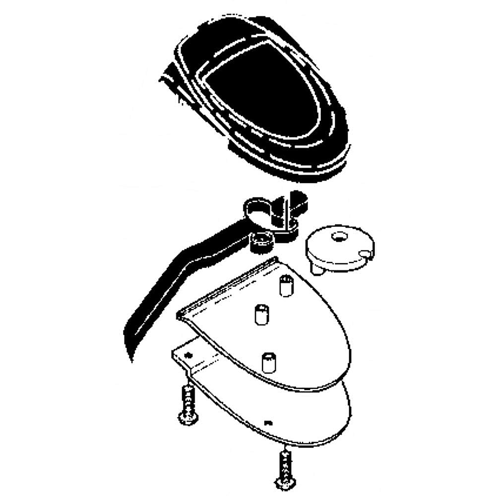 Part #583230601, Control.dr.ez.rwgd.short | 6.25 x 7.00 x 6.50