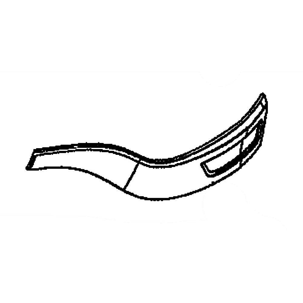 Part #583558901, Lawn Tractor Side Trim, Right