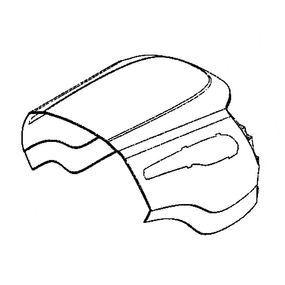 Part #583737701, Lawn Tractor Hood