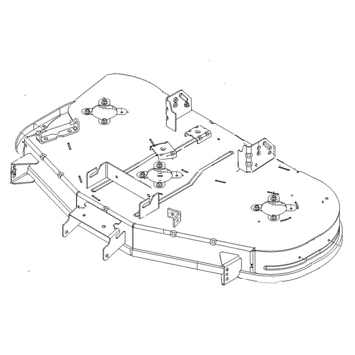 Lawn Tractor 48-in Deck Housing 583810101 parts | Sears PartsDirect