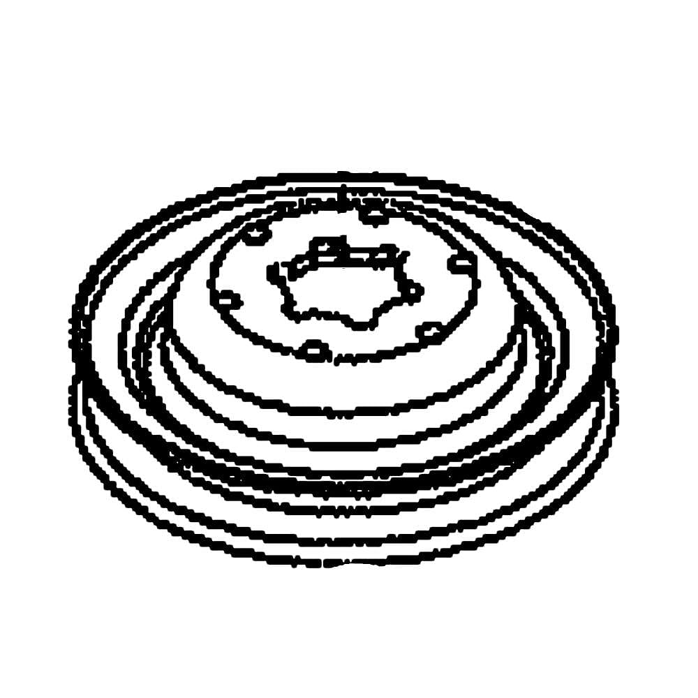 Part #584286101, Tuff Torq Lawn Tractor Transaxle Pulley