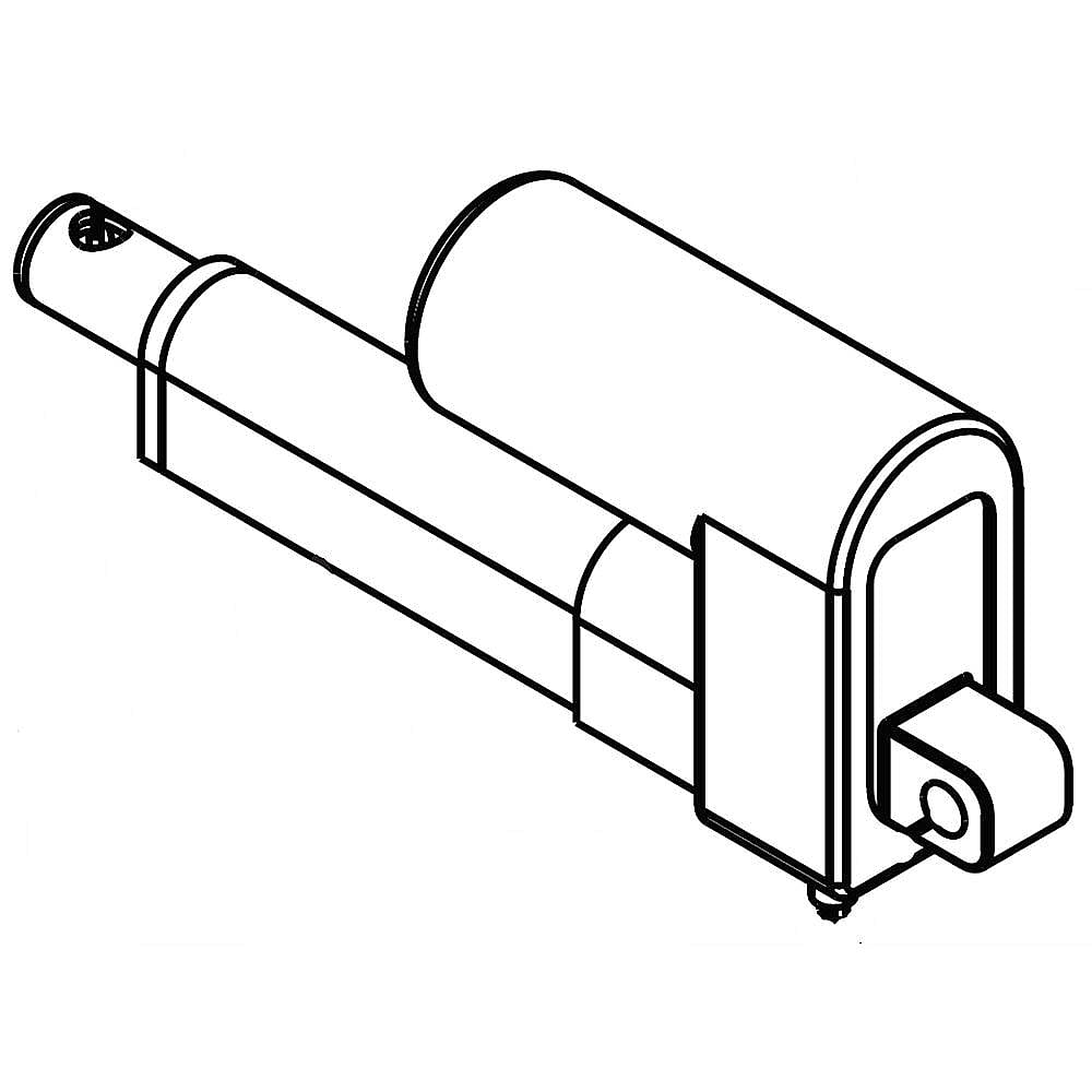Part #534996001, Lawn Tractor Sleeve Hitch Attachment Linear Actuator (Replaces 584393401)