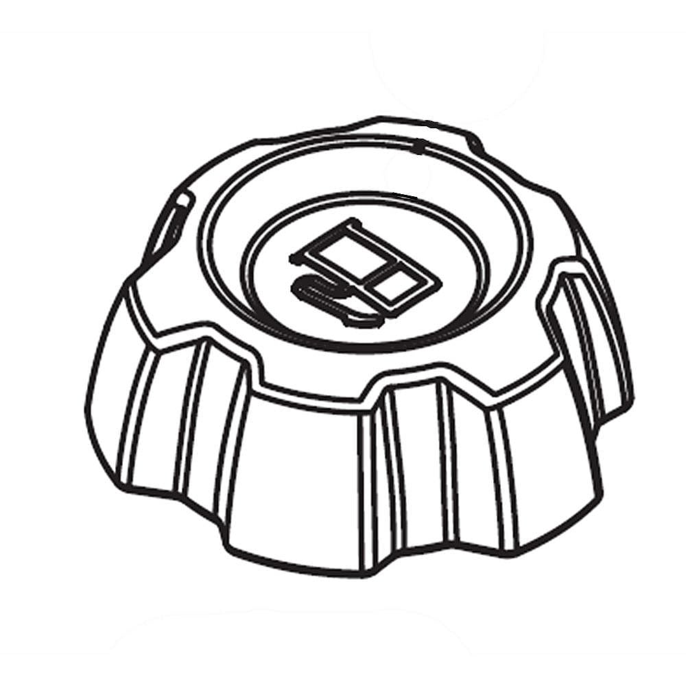 Part #585124801, Lawn Tractor Fuel Tank Cap (Replaces 585124802)
