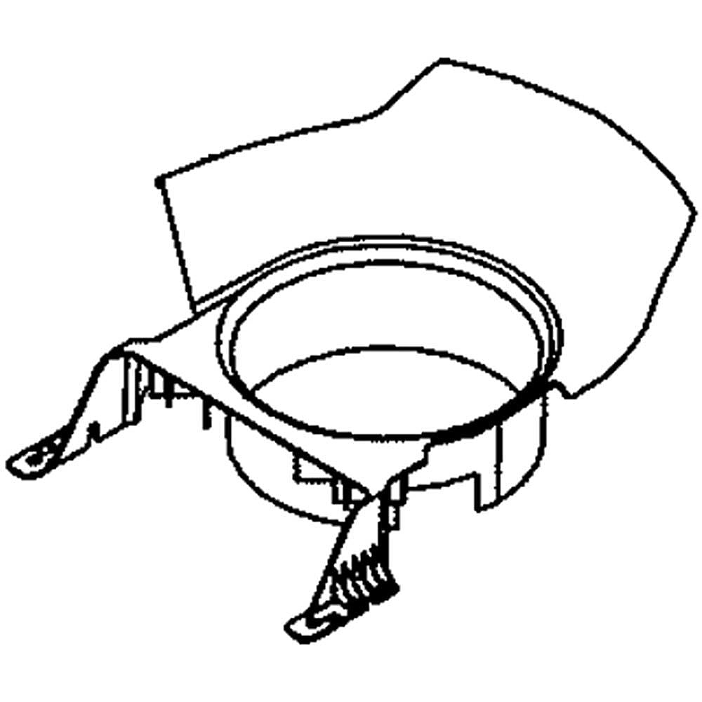 Part #585238002, Lawn Tractor Duct Heat Housing