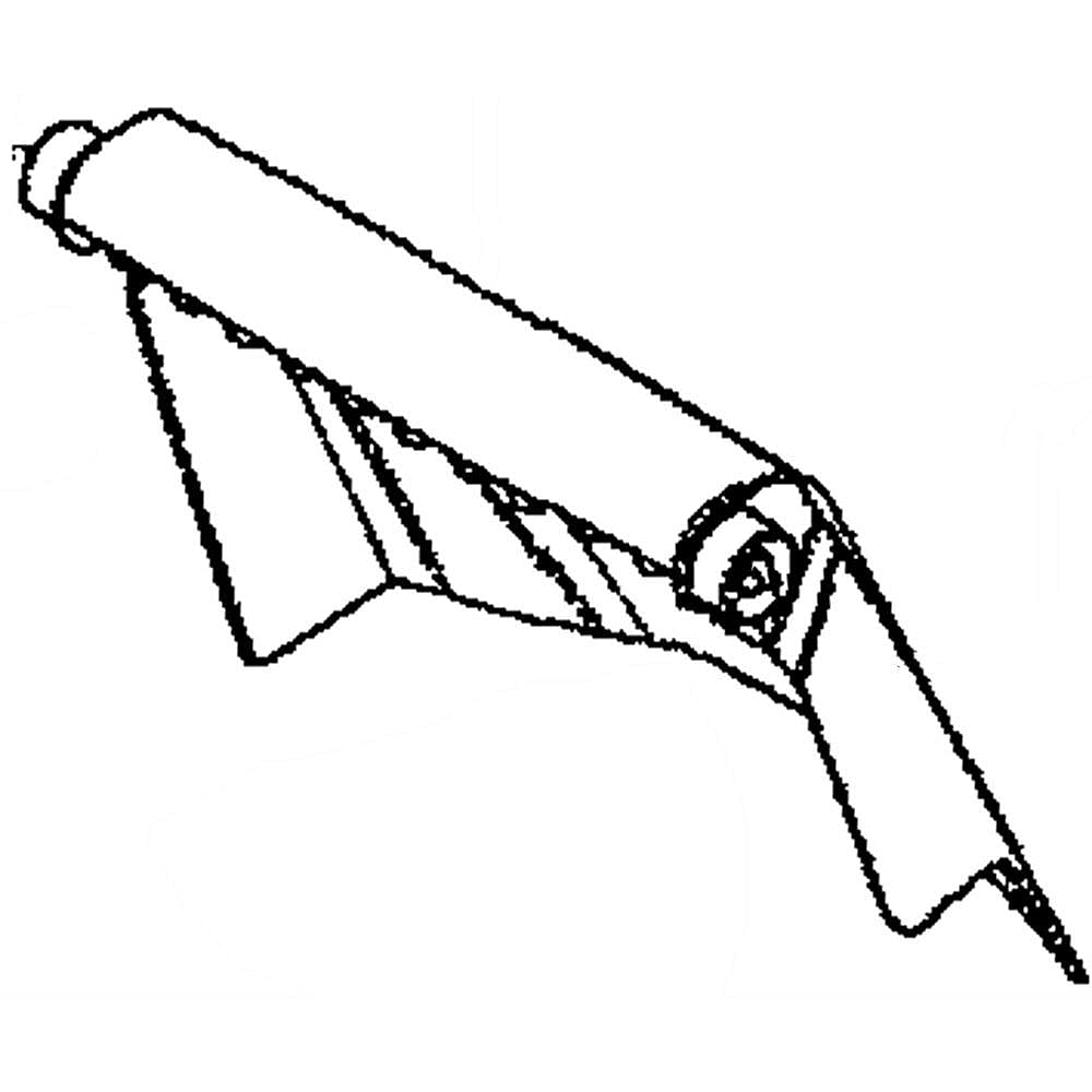 Part #586138001, Lawn Mower Discharge Chute Door