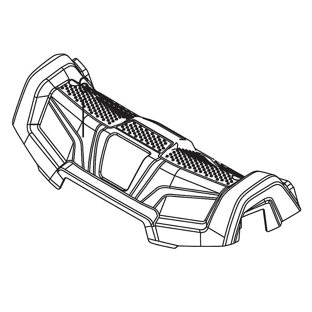 Part #586703801, Cover Foot Rest