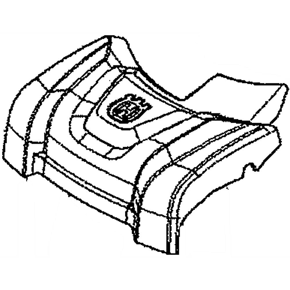 Part #586713703, Lawn Mower Deck Front Cover