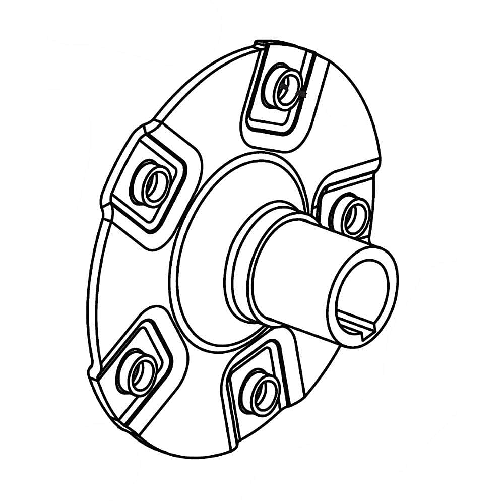 Craftsman Part #586935402, Lawn Tractor Wheel Hub