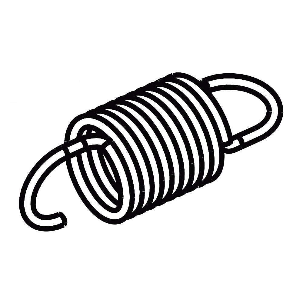 Part #587031201, Snowblower Return Spring