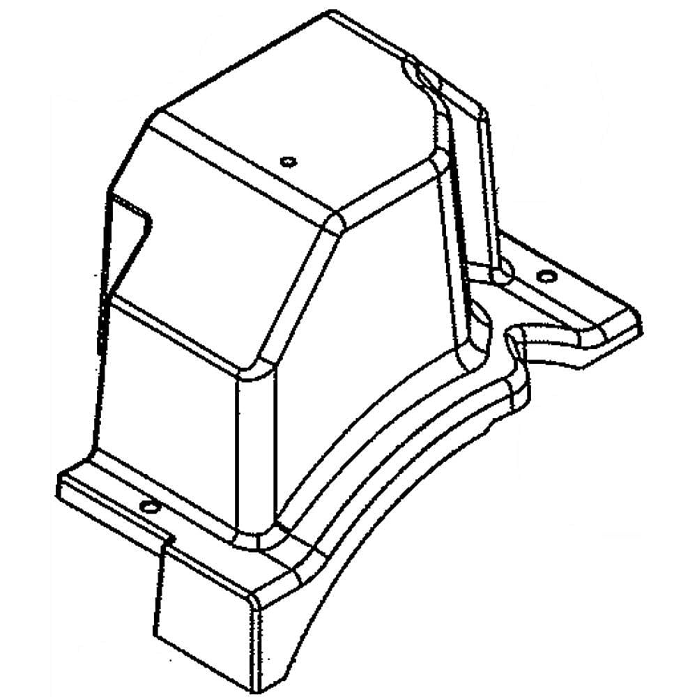 Part #581049901, Snowblower Belt Cover (Replaces 587105401)